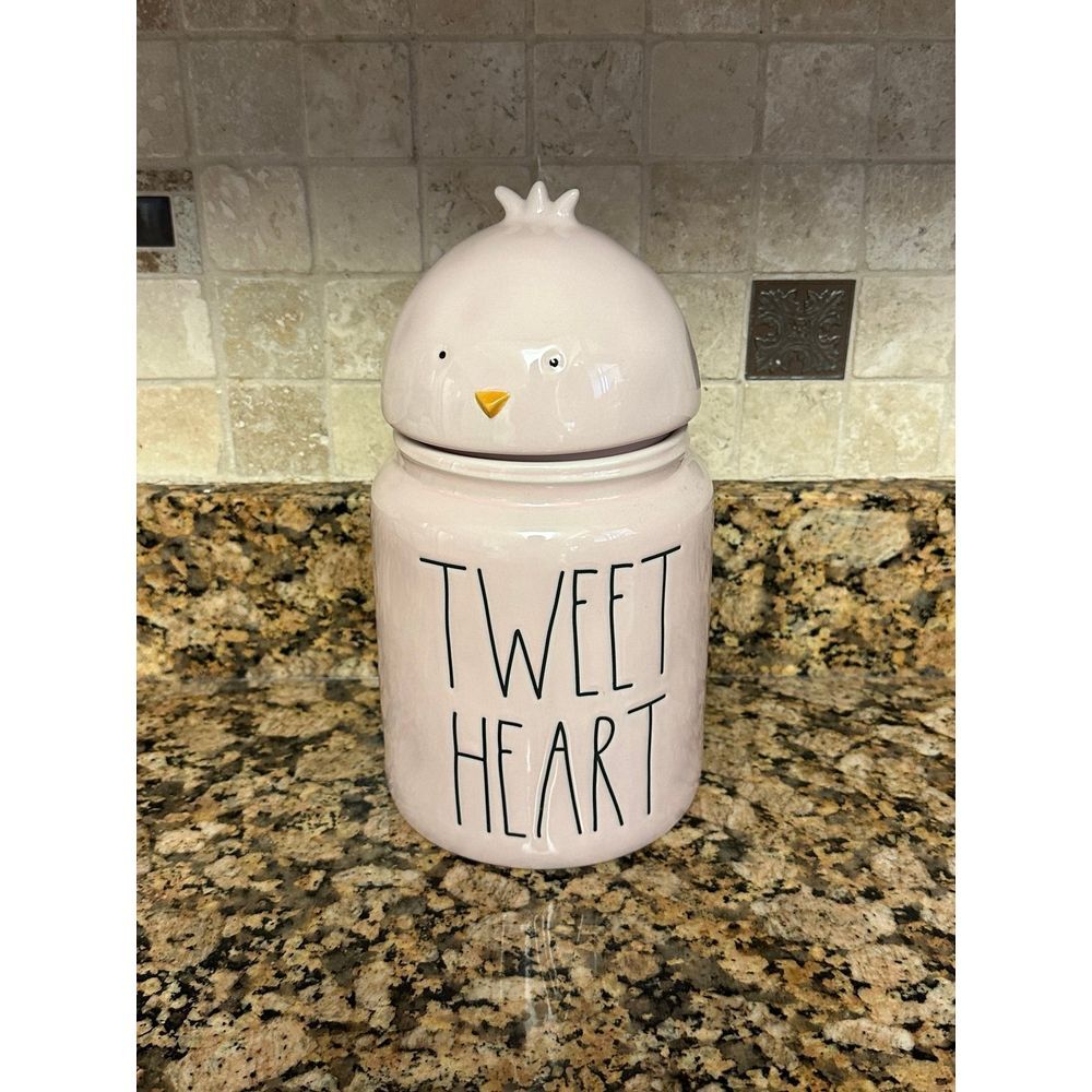 Rae Dunn TWEET HEART canister